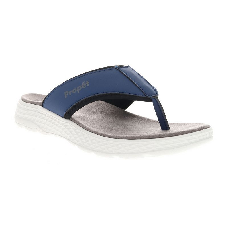 Propet TravelActiv FT - Womens 8.5 Navy Sandal XX Size 8-1/2 - Bellso